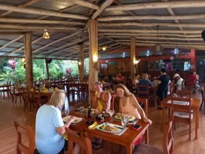 People in restaurant.