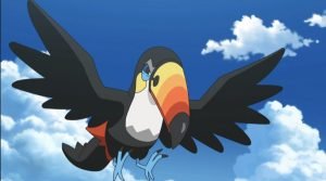 Toucannon, a Toucan Pokemon.